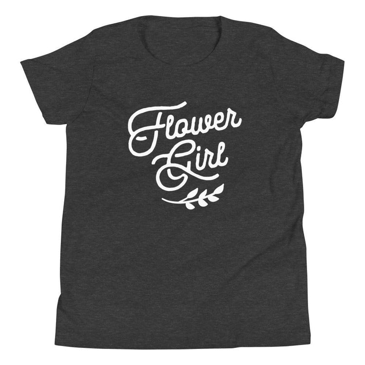 Flower Girl Youth Short Sleeve Tee by Oaklynn Lane