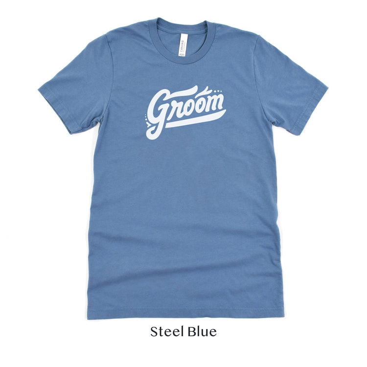 Groom Short-Sleeve Tee by Oaklynn Lane