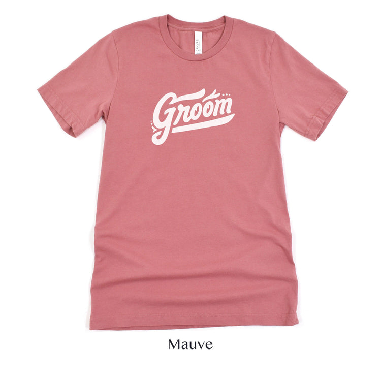 Groom Short-Sleeve Tee by Oaklynn Lane