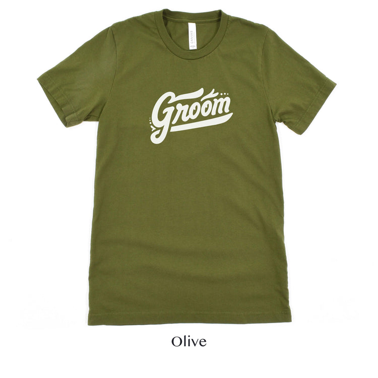 Groom Short-Sleeve Tee by Oaklynn Lane