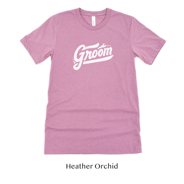 Groom Short-Sleeve Tee by Oaklynn Lane