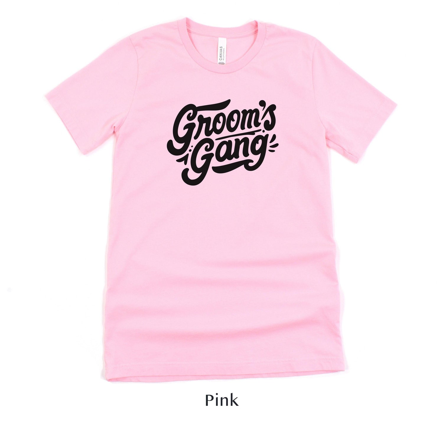 Grooms Gang Wedding Party Bachelor Party Short-sleeve Tee by Oaklynn Lane