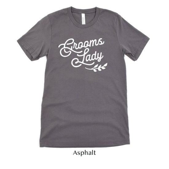 Grooms Lady Short-Sleeve Tee - Plus Sizes Available! by Oaklynn Lane