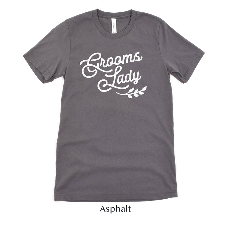 Grooms Lady Short-Sleeve Tee - Plus Sizes Available! by Oaklynn Lane