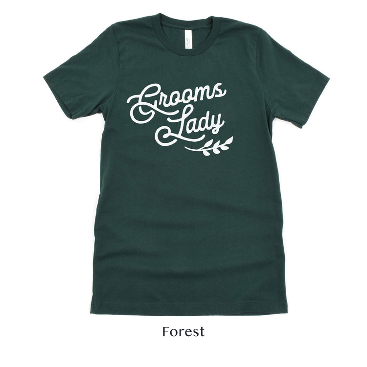Grooms Lady Short-Sleeve Tee - Plus Sizes Available! by Oaklynn Lane