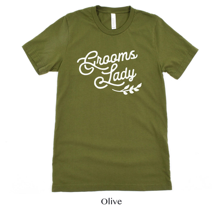 Grooms Lady Short-Sleeve Tee - Plus Sizes Available! by Oaklynn Lane