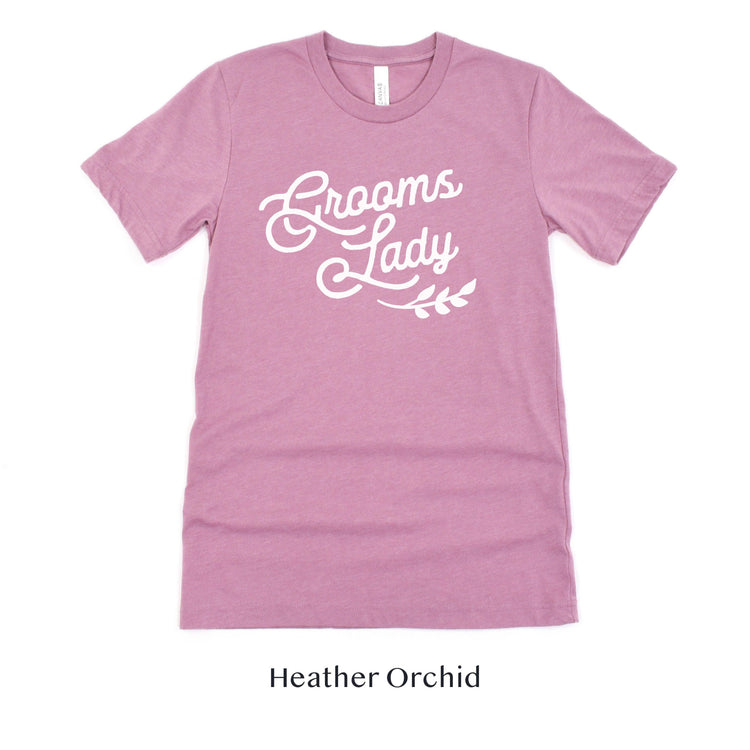 Grooms Lady Short-Sleeve Tee - Plus Sizes Available! by Oaklynn Lane