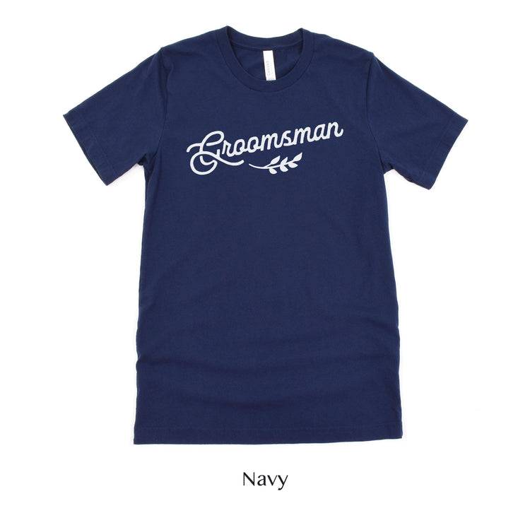 Groomsman Wedding Party Short-Sleeve Tee - Sizes XS-5XL by Oaklynn Lane