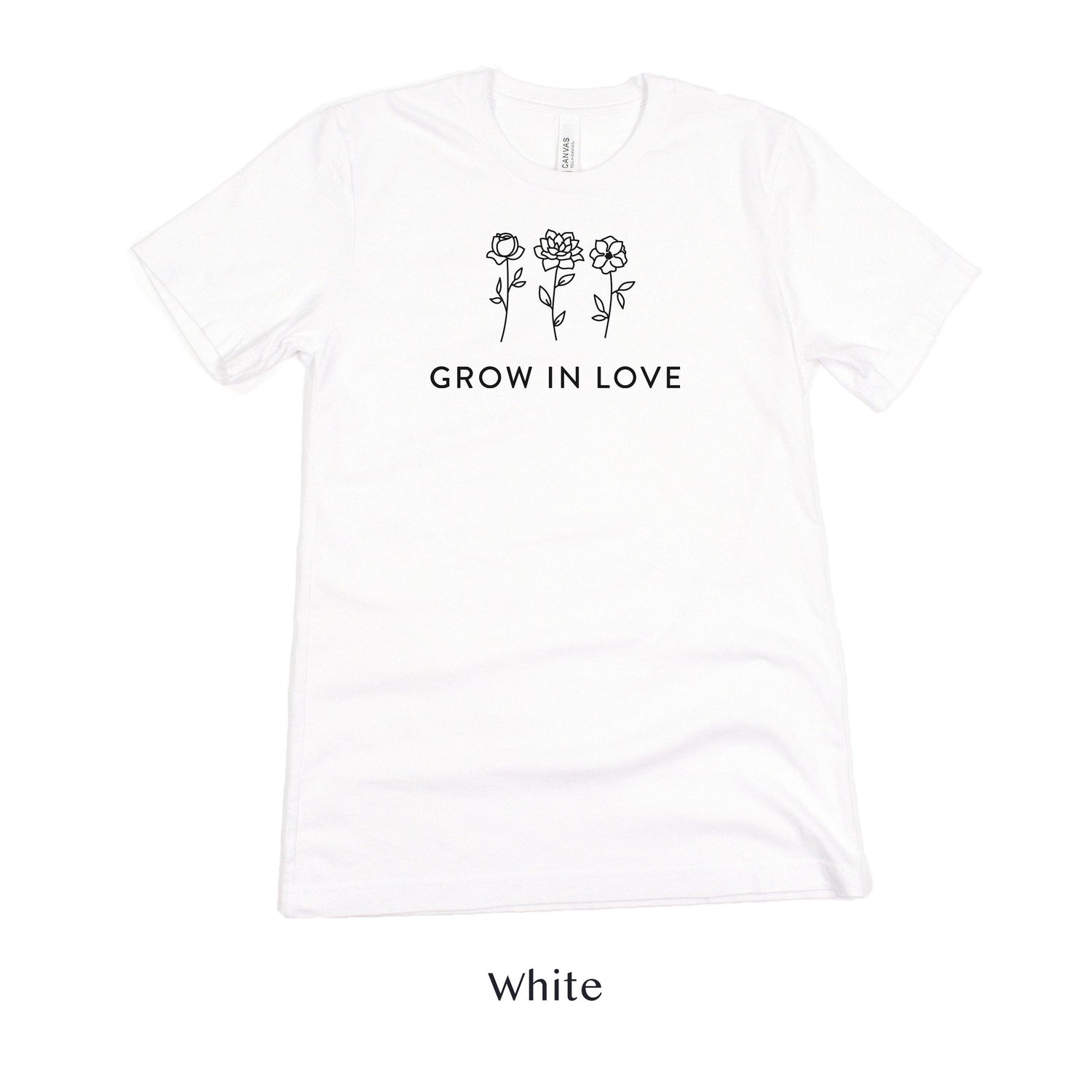 Grow in Love Short-Sleeve Tee - Plus Sizes Available! by Oaklynn Lane
