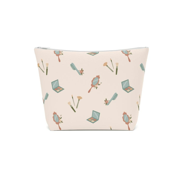 Hair and Makeup Artist Beautician Cotton Cosmetic Bag by Oaklynn Lane