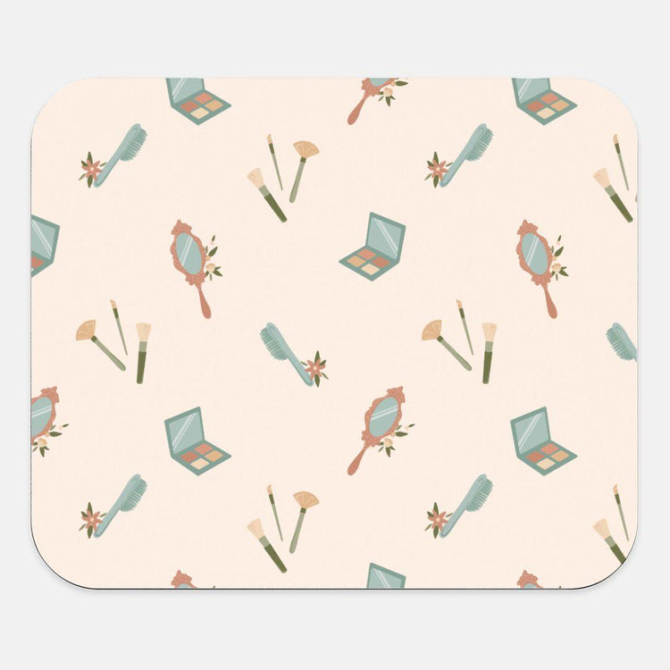 Hair and Makeup Artist - Beautician Mouse Pad (Rectangle) - Office Decor by Oaklynn Lane