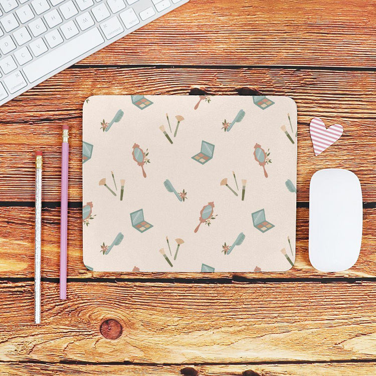 Hair and Makeup Artist - Beautician Mouse Pad (Rectangle) - Office Decor by Oaklynn Lane