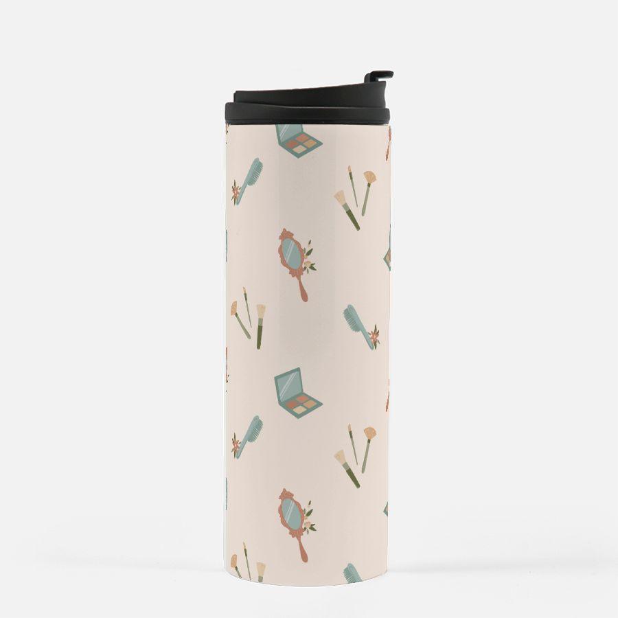 Hair and Makeup Artist Thermal Tumbler 16 oz. - Cute Mug by Oaklynn Lane
