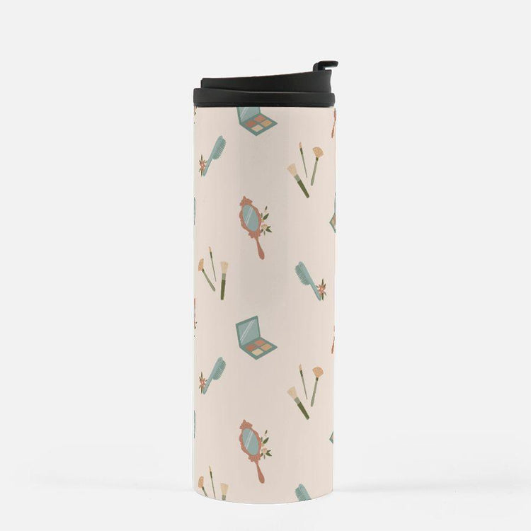 Hair and Makeup Artist Thermal Tumbler 16 oz. - Cute Mug by Oaklynn Lane