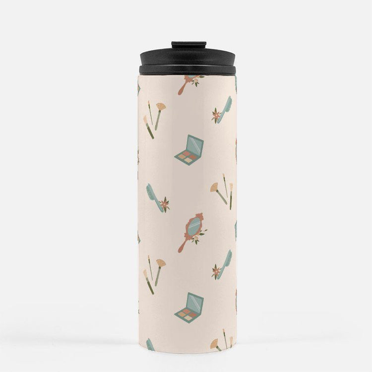 Hair and Makeup Artist Thermal Tumbler 16 oz. - Cute Mug by Oaklynn Lane