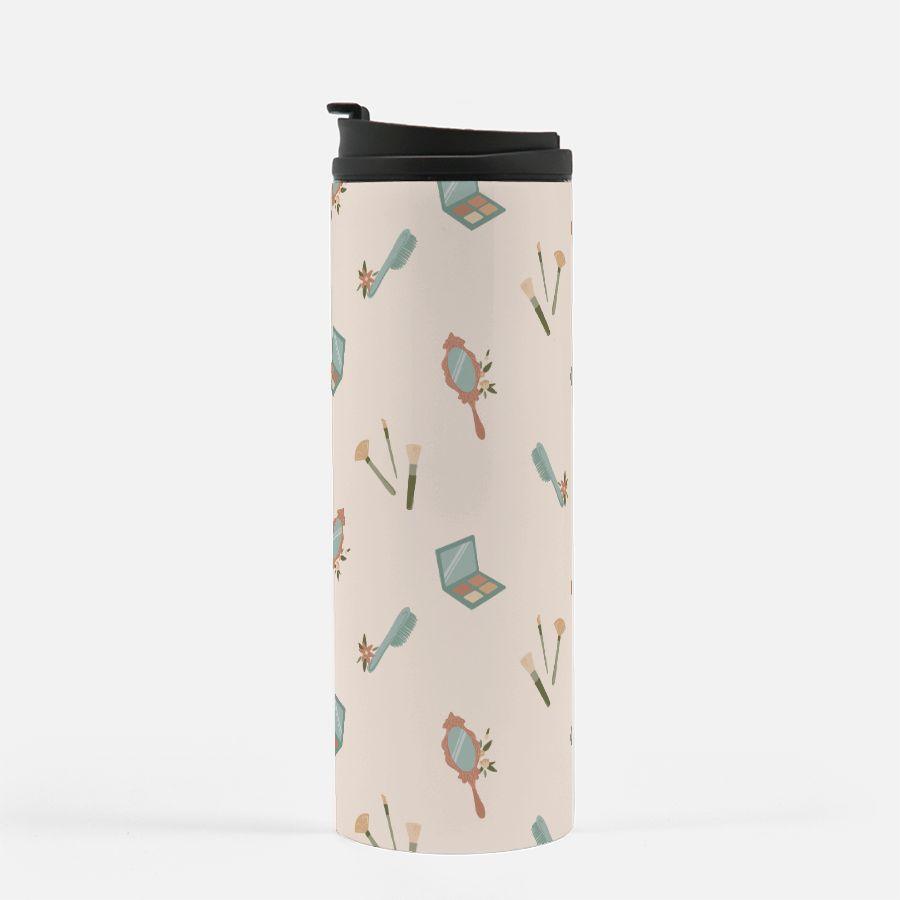 Hair and Makeup Artist Thermal Tumbler 16 oz. - Cute Mug by Oaklynn Lane
