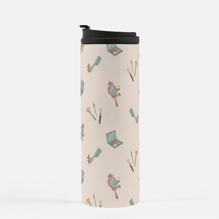 Hair and Makeup Artist Thermal Tumbler 16 oz. - Cute Mug by Oaklynn Lane