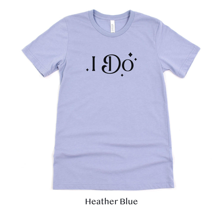 I Do! Bachelorette Party Short-Sleeve Tee for Bride or Groom - Plus Sizes Available by Oaklynn Lane