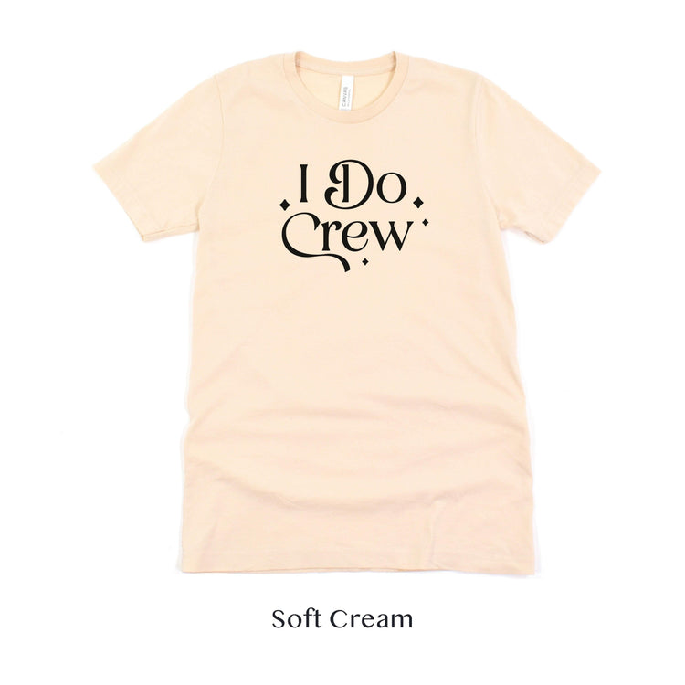 I Do Crew - Bachelorette and Wedding Party Short-Sleeve Tee - Plus Sizes Available by Oaklynn Lane