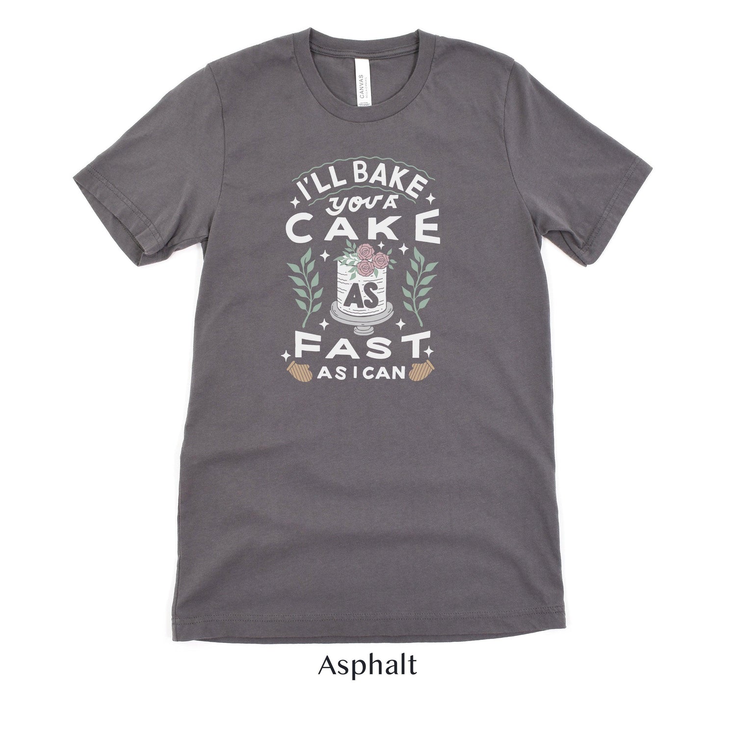 I'll Bake You A Cake - Cake Baker Short-sleeve Tshirt by Oaklynn Lane
