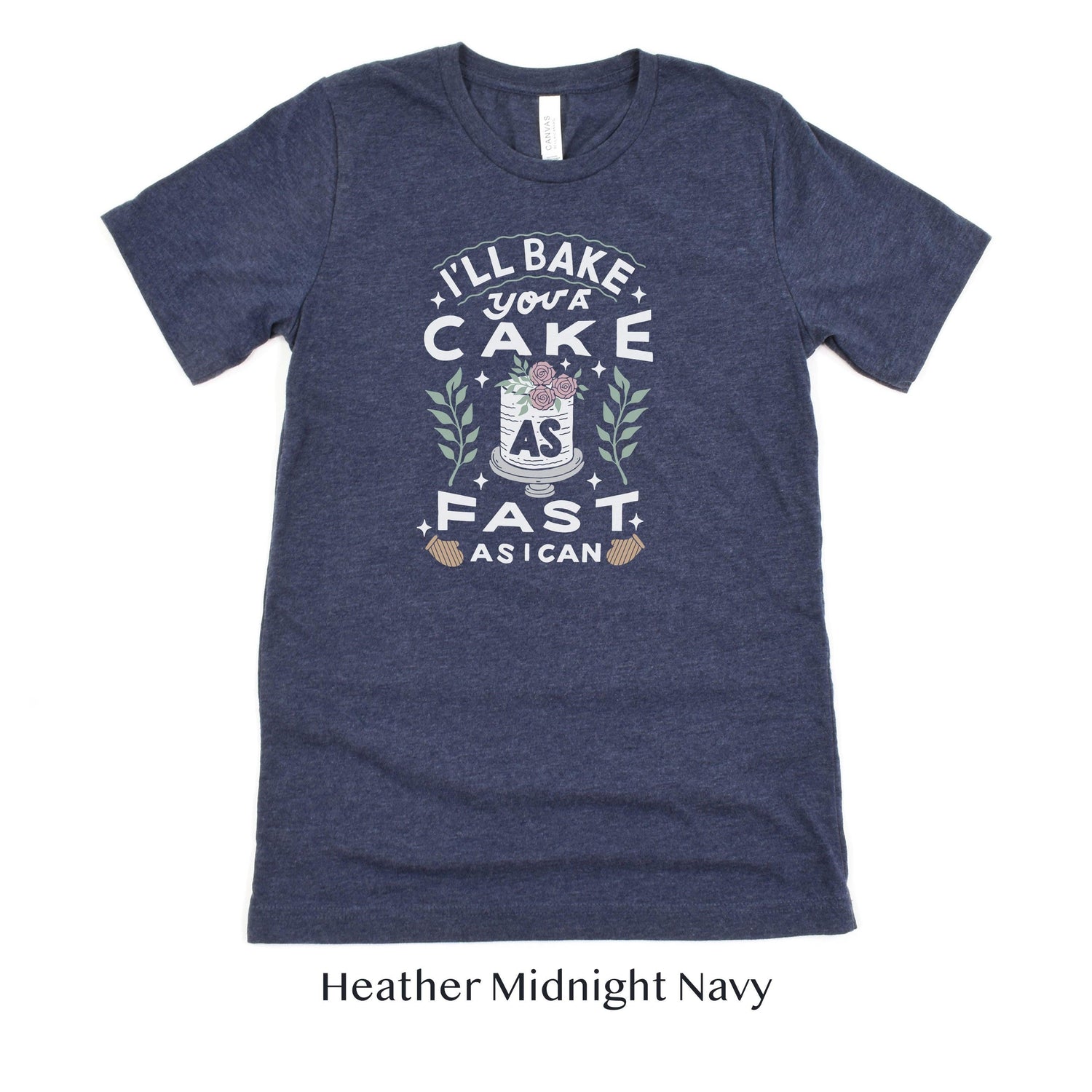 I'll Bake You A Cake - Cake Baker Short-sleeve Tshirt by Oaklynn Lane