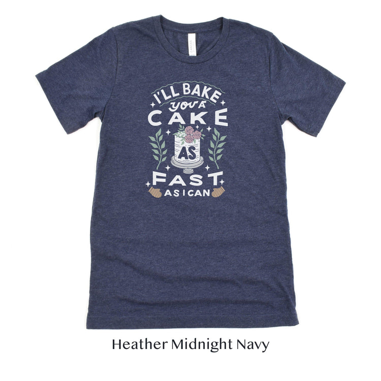 I'll Bake You A Cake - Cake Baker Short-sleeve Tshirt by Oaklynn Lane