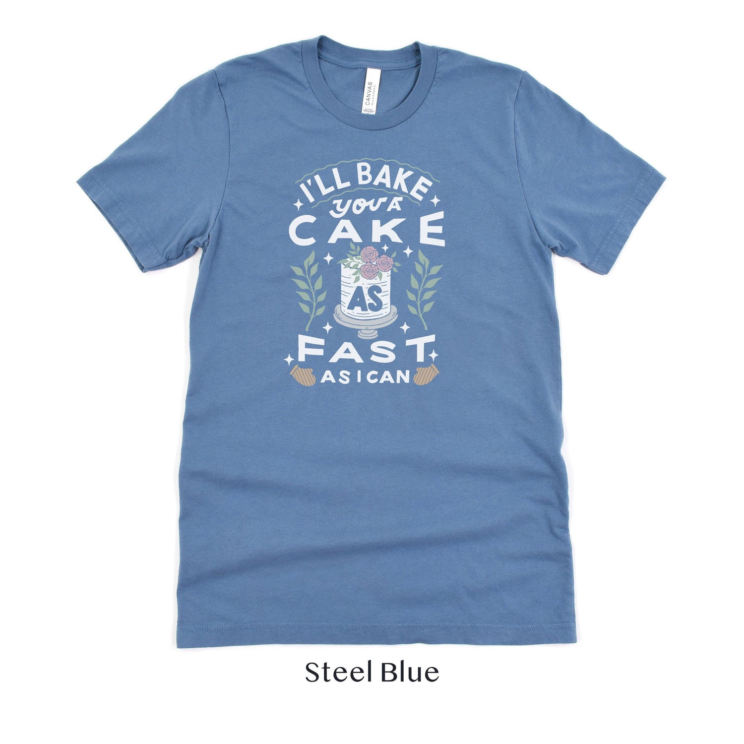 I'll Bake You A Cake - Cake Baker Short-sleeve Tshirt by Oaklynn Lane