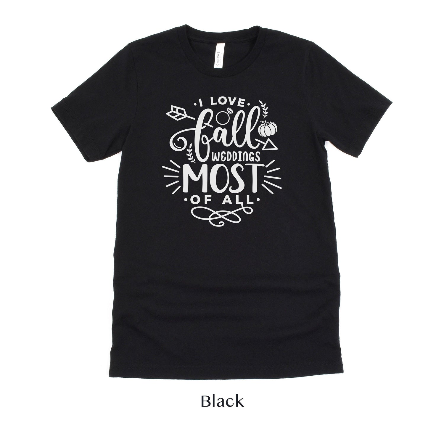 fall wedding planner shirt