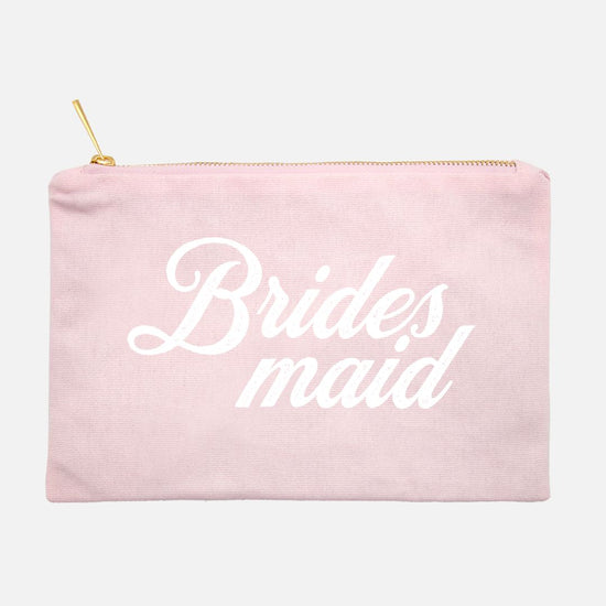 Bridesmaid Pink Cosmetic Bag - Vintage Romance