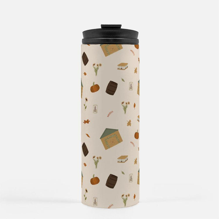 It's Wedding Time Ya'll! Fall Wedding Thermal Tumbler 16 oz. - Bride to Be Gift - Wedding Vendor by Oaklynn Lane
