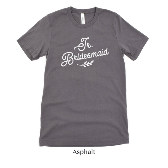 Jr. Bridesmaid Wedding Party Short-Sleeve Tee - Plus Sizes Available! by Oaklynn Lane