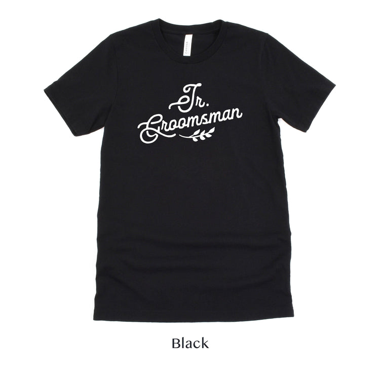 Jr. Groomsman Wedding Party Short-Sleeve Tee - Sizes XS-5XL by Oaklynn Lane