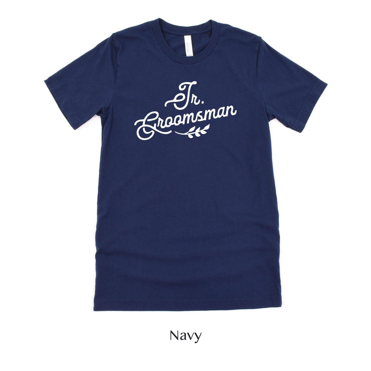 Jr. Groomsman Wedding Party Short-Sleeve Tee - Sizes XS-5XL by Oaklynn Lane