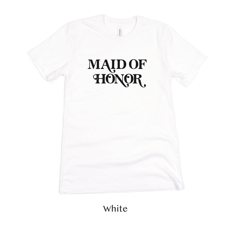 Maid of Honor Retro Short-sleeve Tee by Oaklynn Lane