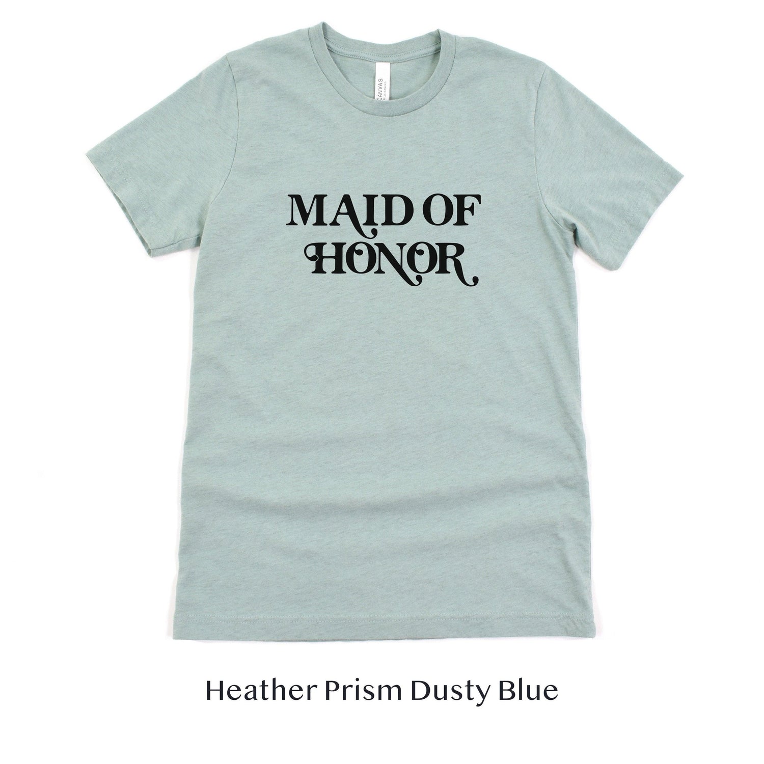 Maid of Honor Retro Short-sleeve Tee by Oaklynn Lane
