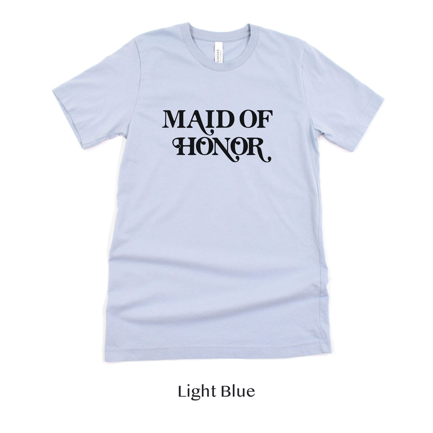 Maid of Honor Retro Short-sleeve Tee by Oaklynn Lane
