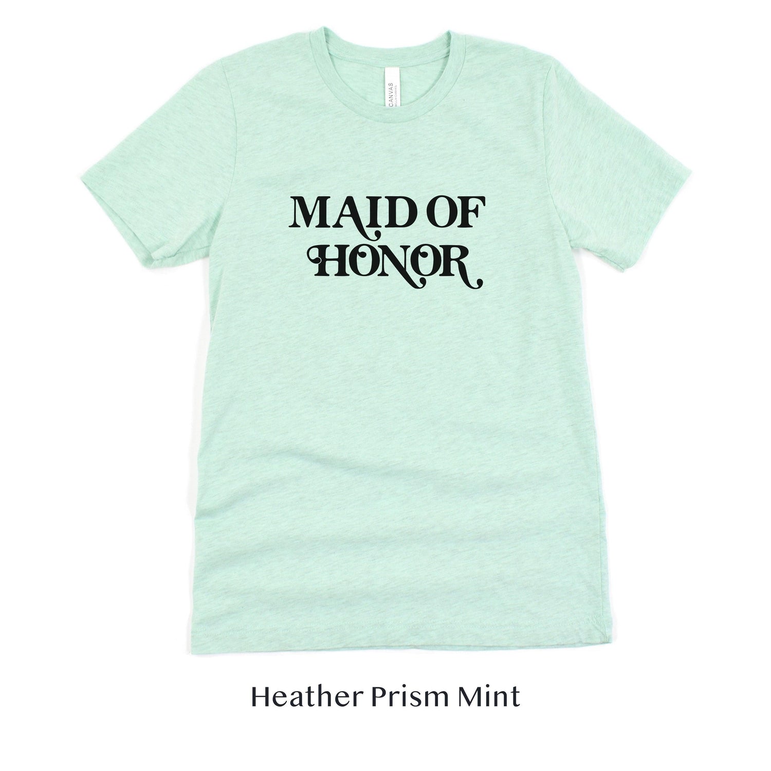 Maid of Honor Retro Short-sleeve Tee by Oaklynn Lane