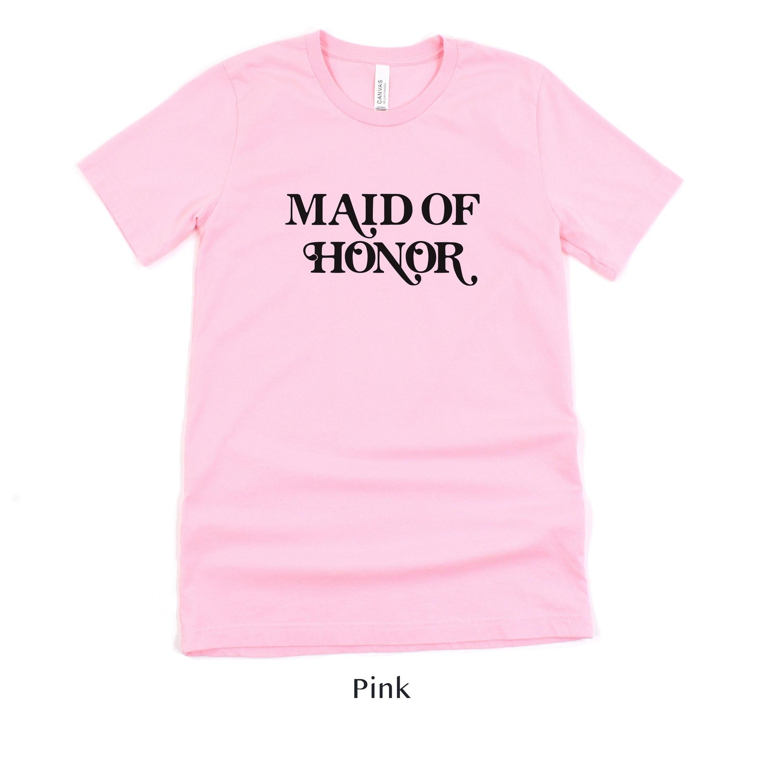 Maid of Honor Retro Short-sleeve Tee by Oaklynn Lane