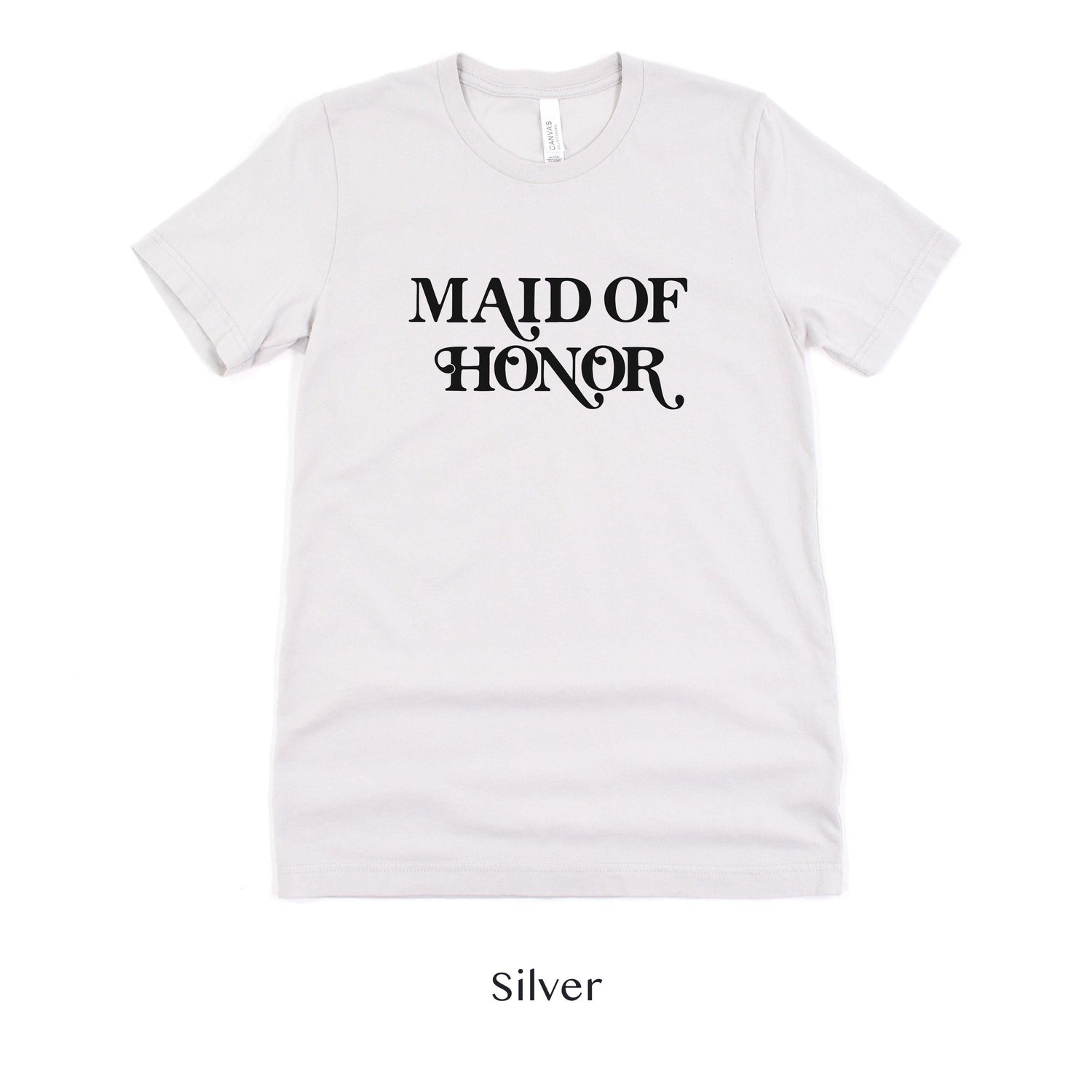 Maid of Honor Retro Short-sleeve Tee by Oaklynn Lane