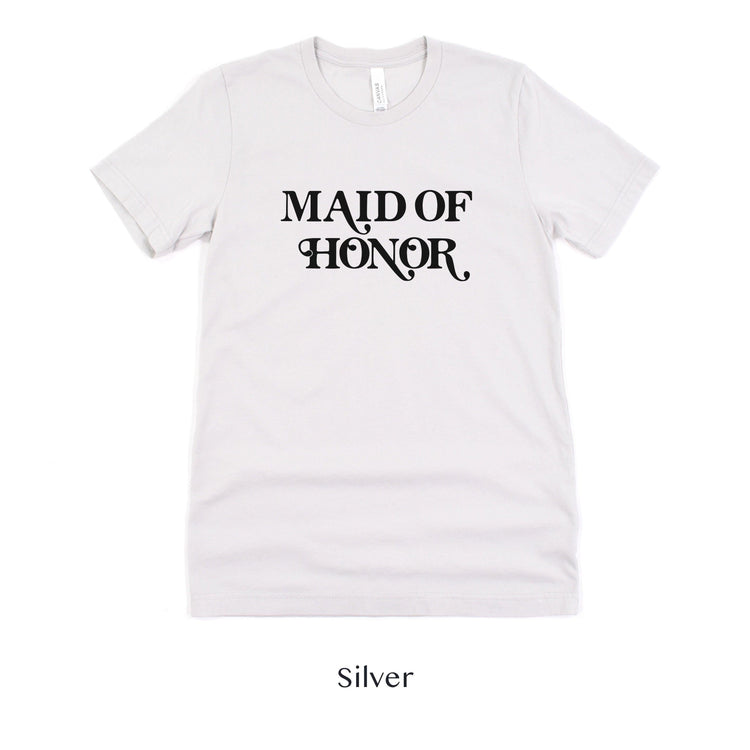 Maid of Honor Retro Short-sleeve Tee by Oaklynn Lane