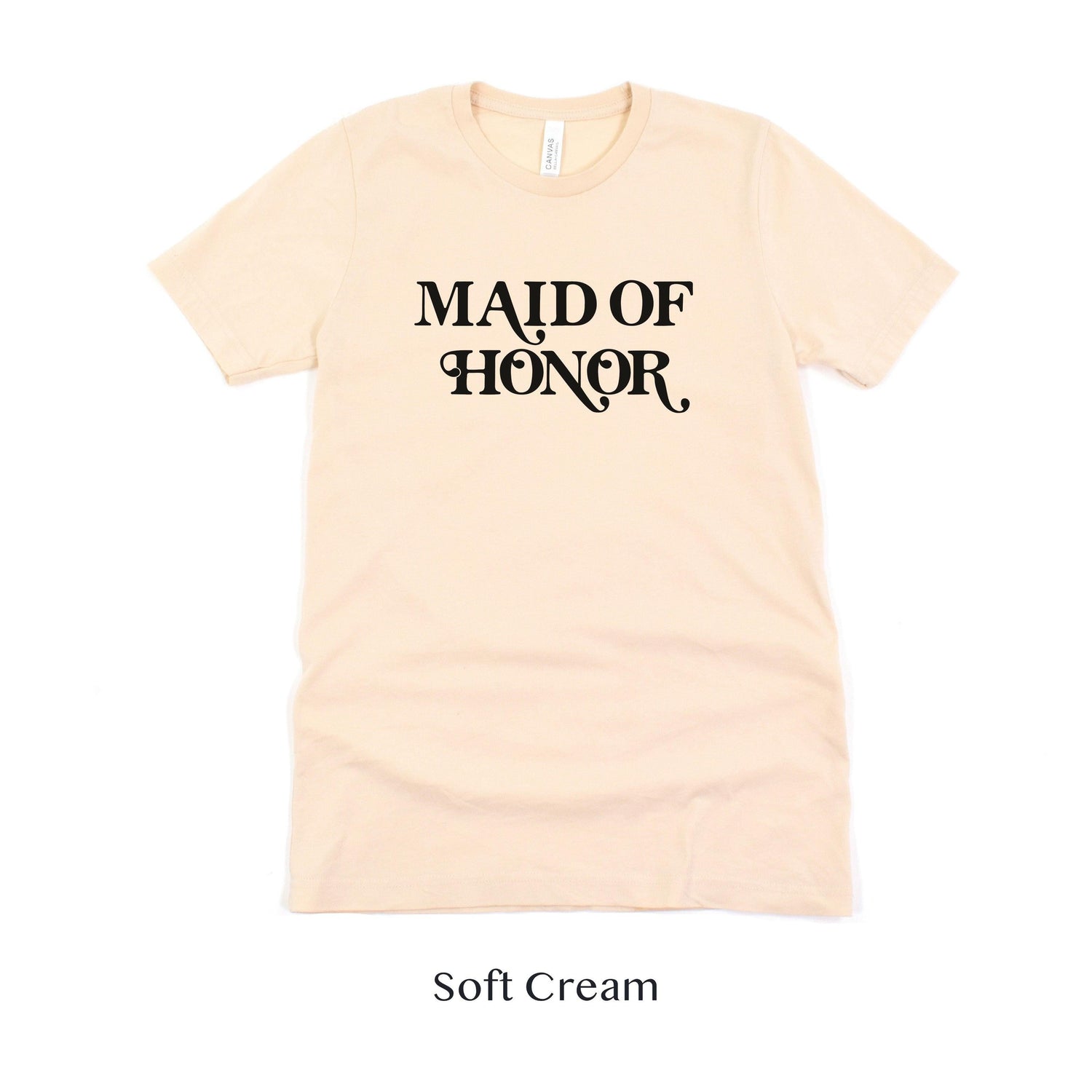 Maid of Honor Retro Short-sleeve Tee by Oaklynn Lane