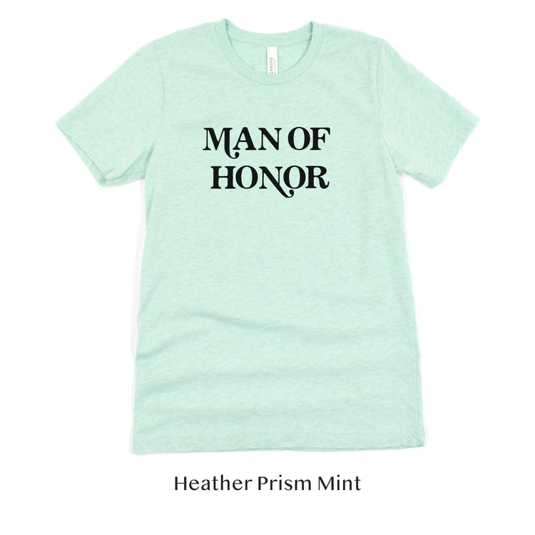 Man of Honor Retro Short-sleeve Tee by Oaklynn Lane