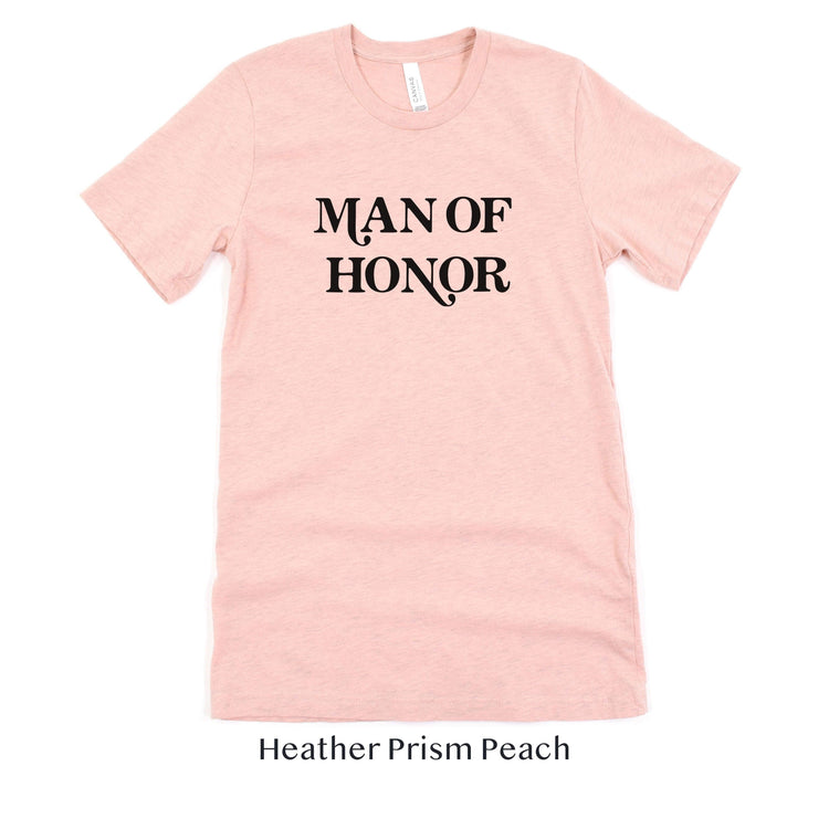 Man of Honor Retro Short-sleeve Tee by Oaklynn Lane