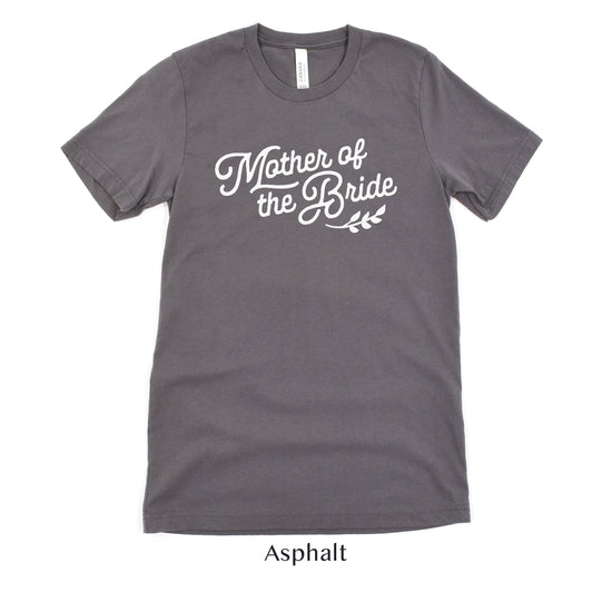 Mother of the Bride Wedding Party Short-Sleeve Tee - Plus Sizes Available! by Oaklynn Lane