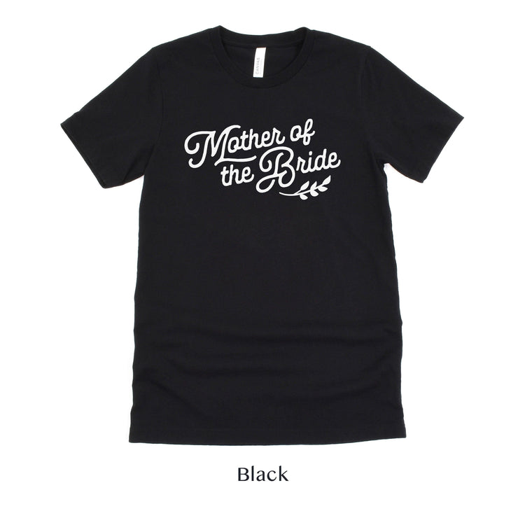 Mother of the Bride Wedding Party Short-Sleeve Tee - Plus Sizes Available! by Oaklynn Lane