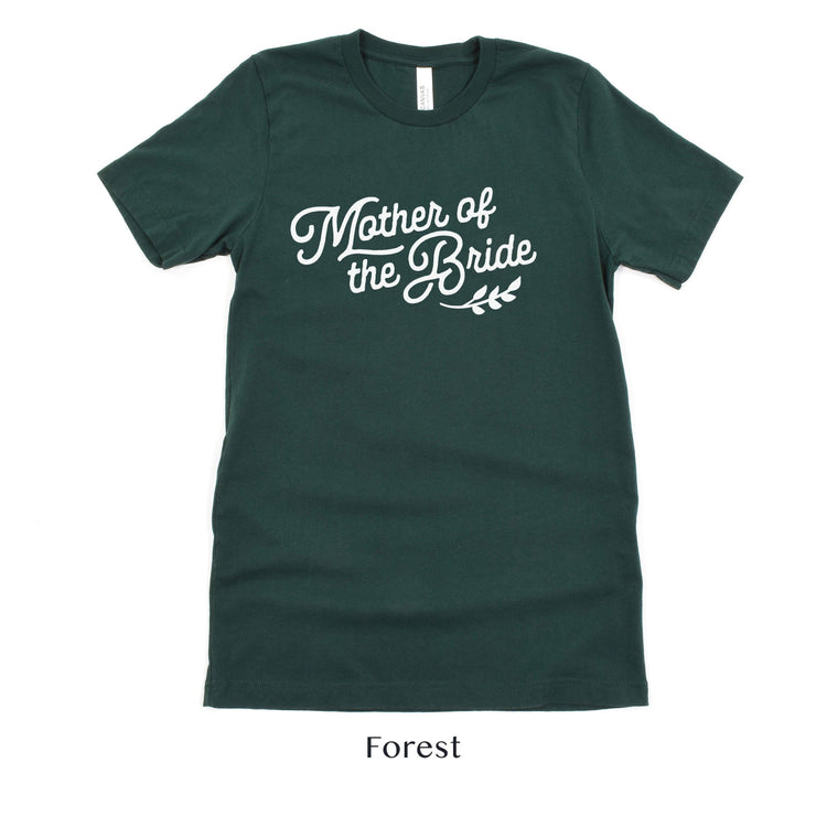 Mother of the Bride Wedding Party Short-Sleeve Tee - Plus Sizes Available! by Oaklynn Lane