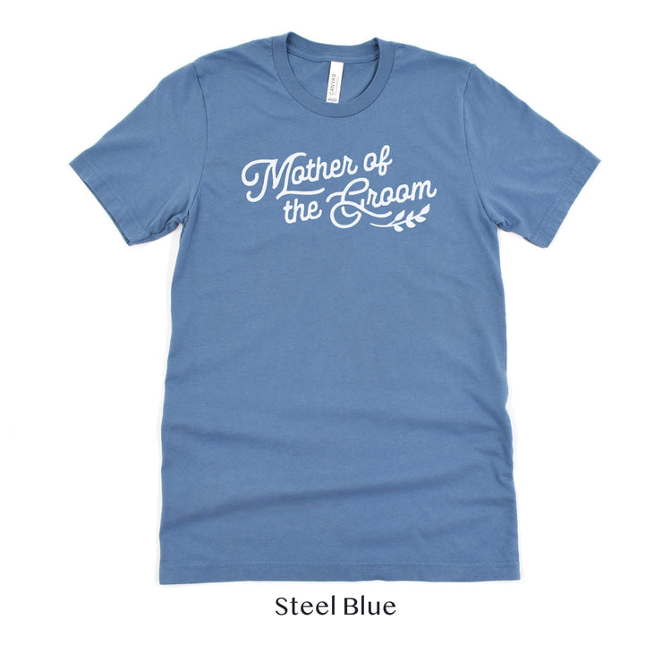 Mother of the Groom Wedding Party Short-Sleeve Tee - Plus Sizes Available by Oaklynn Lane