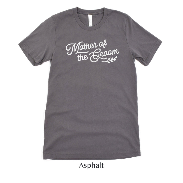 Mother of the Groom Wedding Party Short-Sleeve Tee - Plus Sizes Available by Oaklynn Lane