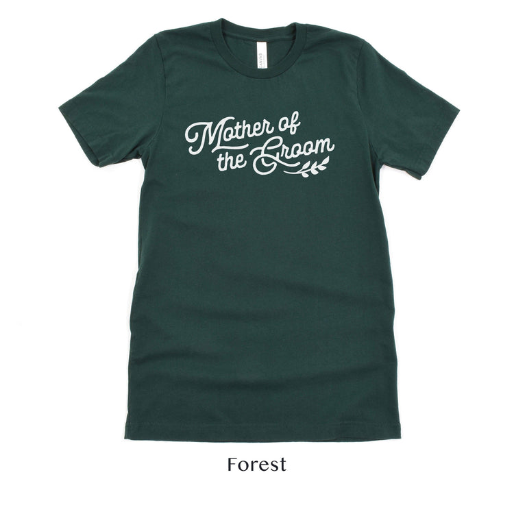 Mother of the Groom Wedding Party Short-Sleeve Tee - Plus Sizes Available by Oaklynn Lane
