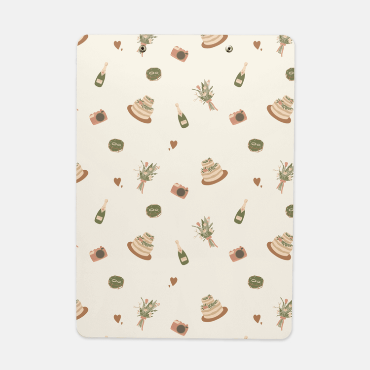 My Favorite Wedding Things Clipboard - Wedding Vendor by Oaklynn Lane